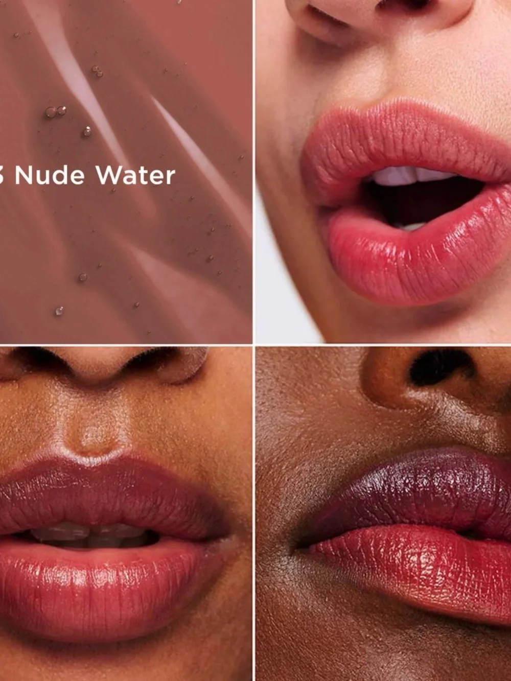 Clarins Hydrating Water Lip Stain in Rosewood Brown