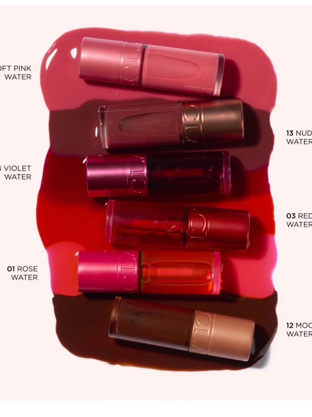 Clarins Hydrating Water Lip Stain in Rosewood Brown