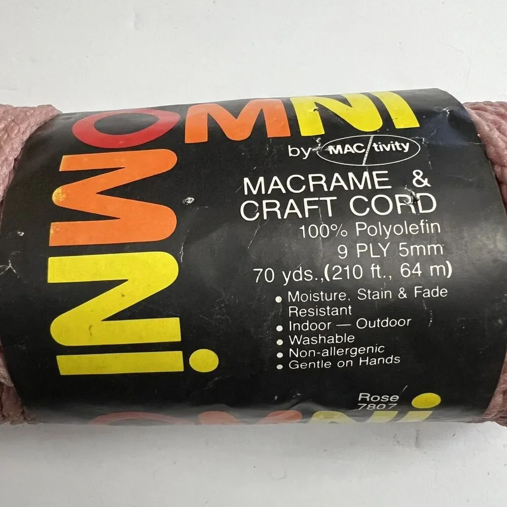Omni vintage macramé