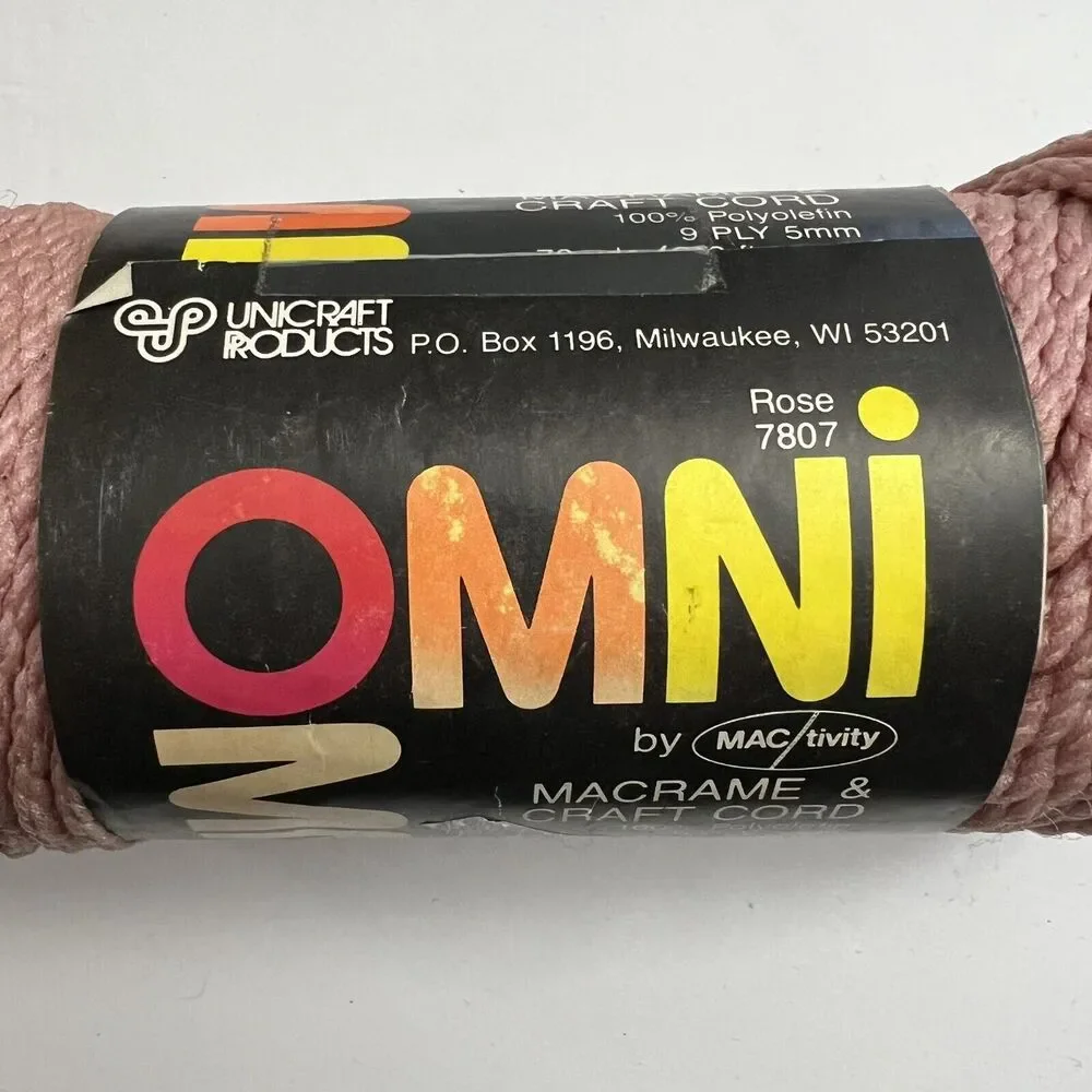 Omni vintage macramé