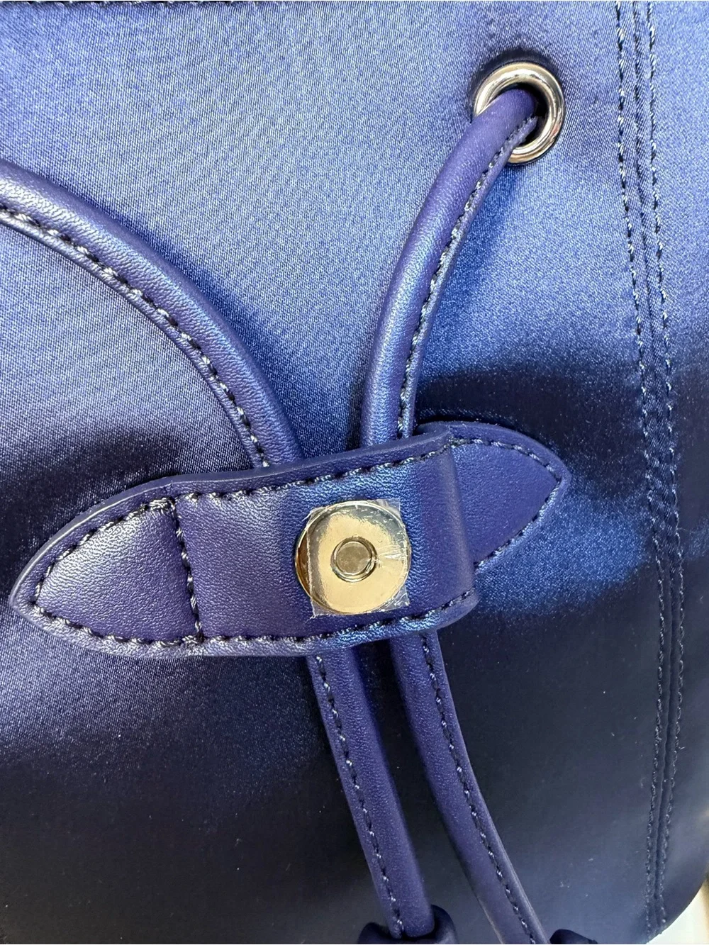 Charles & Keith sapphire satin