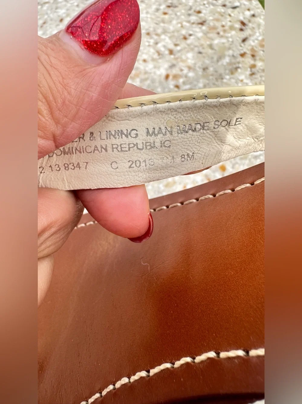 Tory Burch leather comfortable brown
