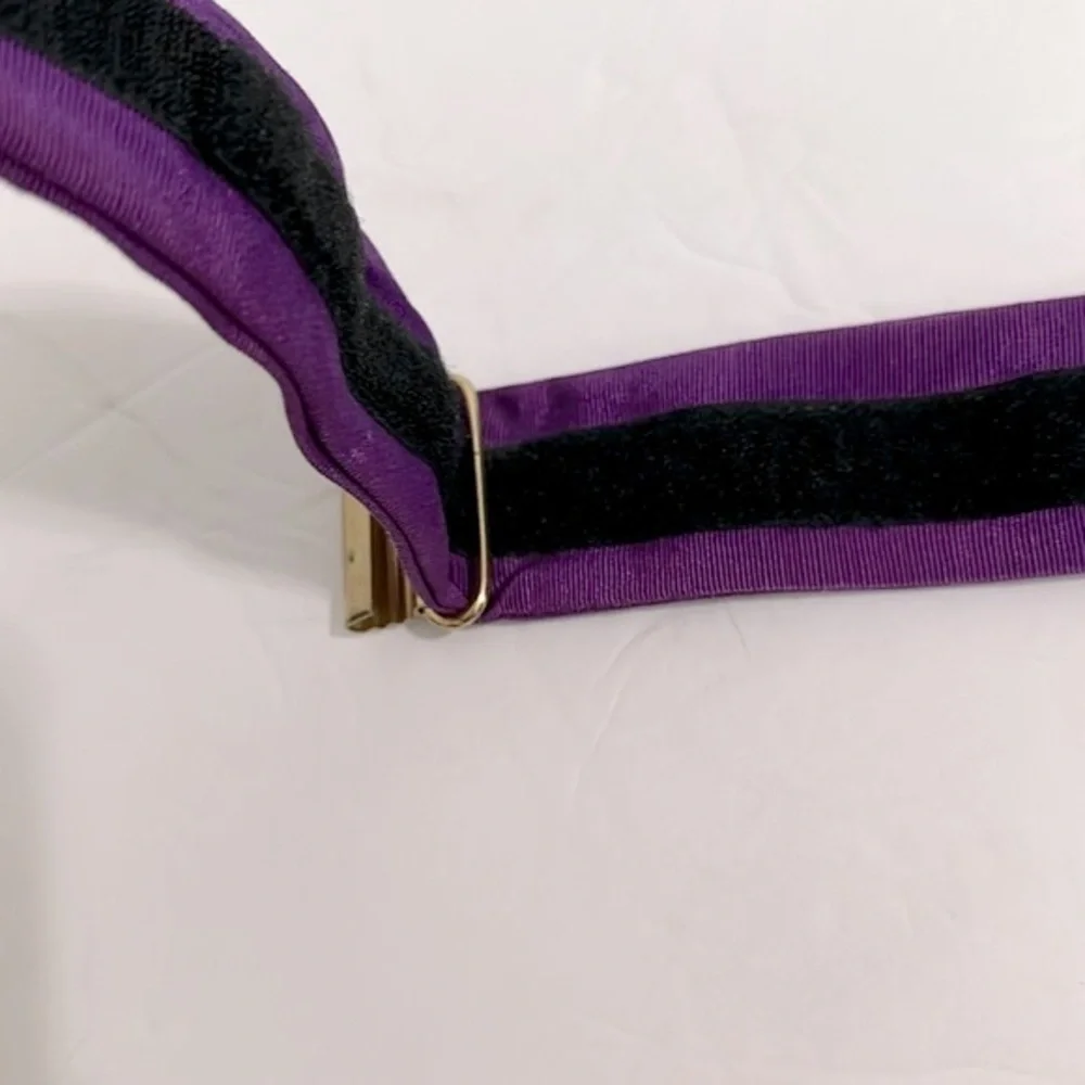 Vintage 90’s adjustable Colorful rope belt with embellishments EUVC