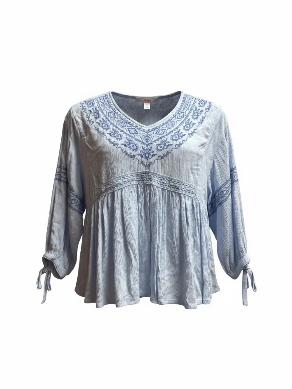 Justice light blue