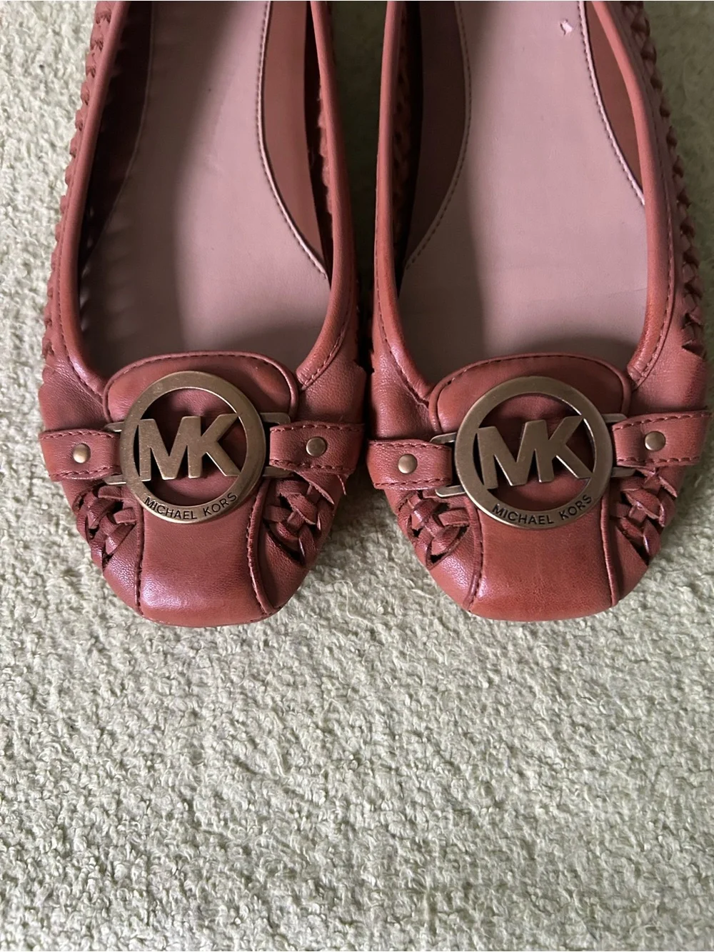 Michael Kors tan leather