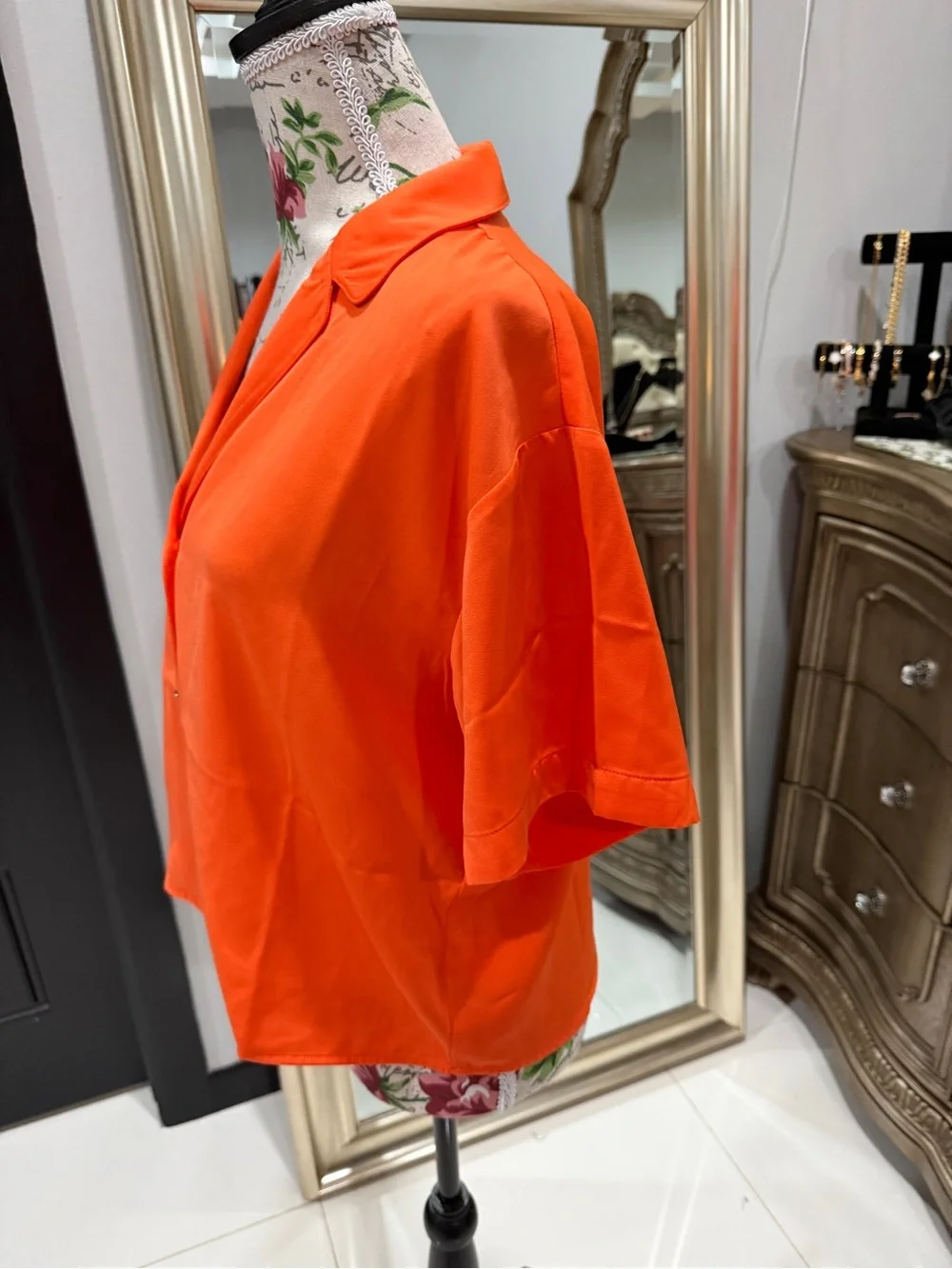 Michael Kors bright orange