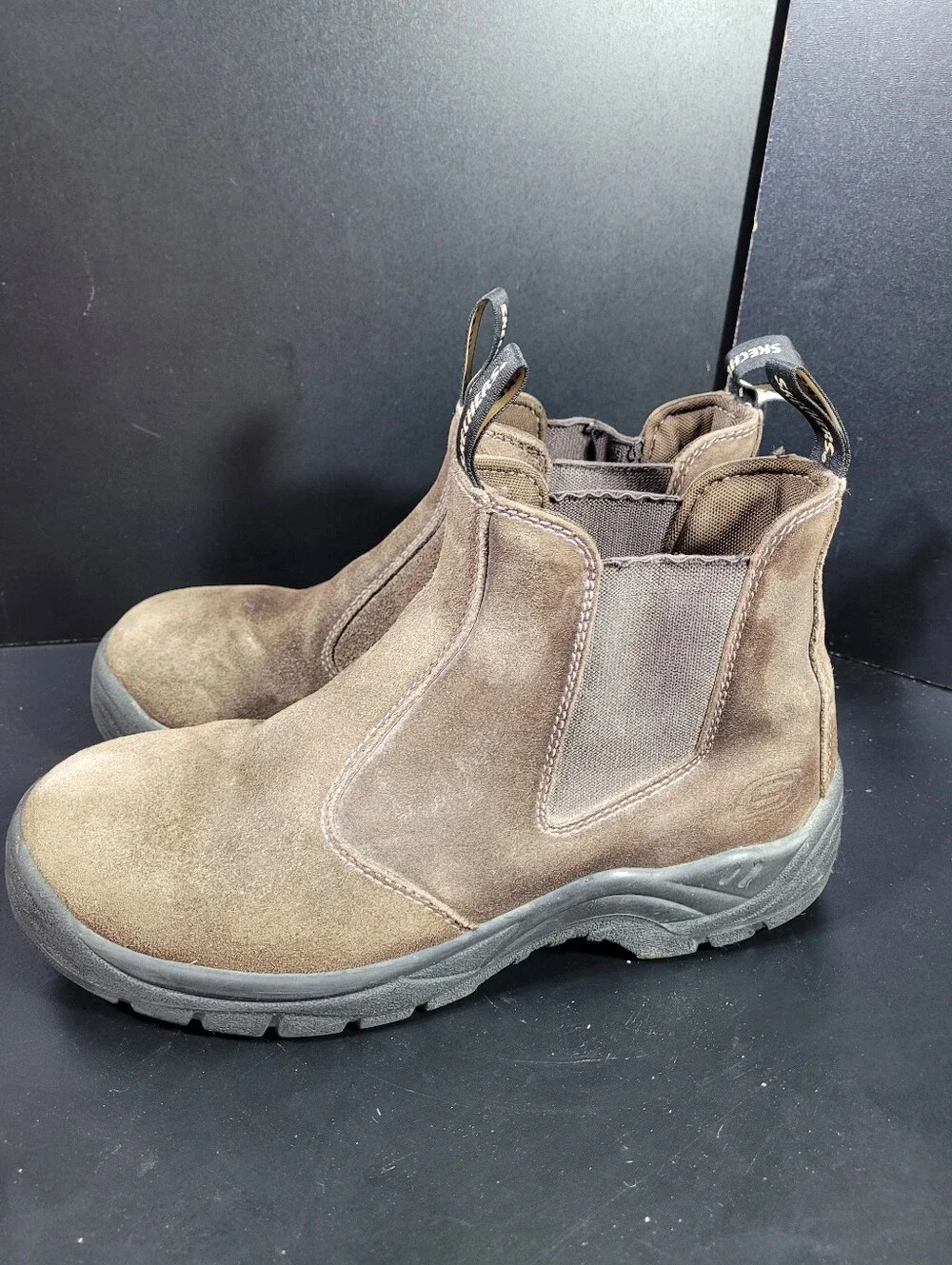 Skechers suede shoe daily