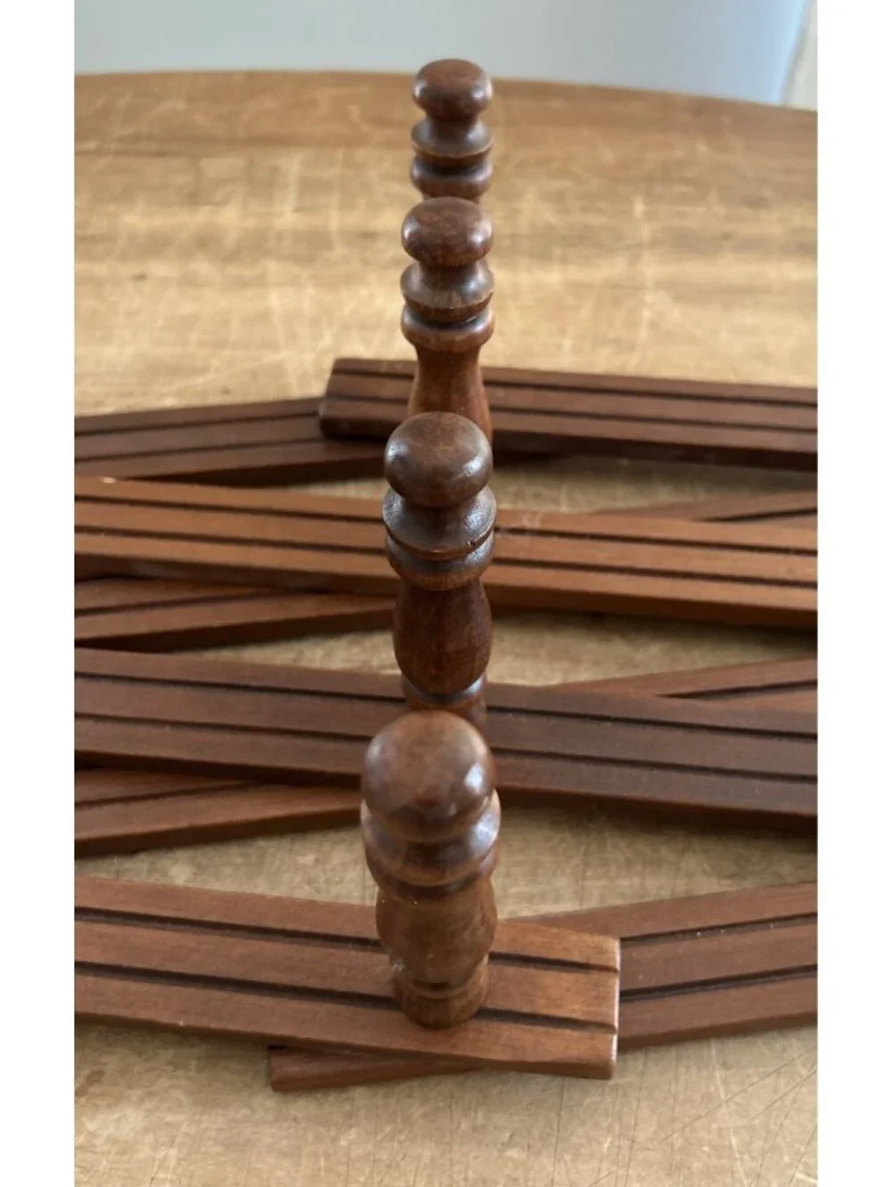 Unbranded brown stained
