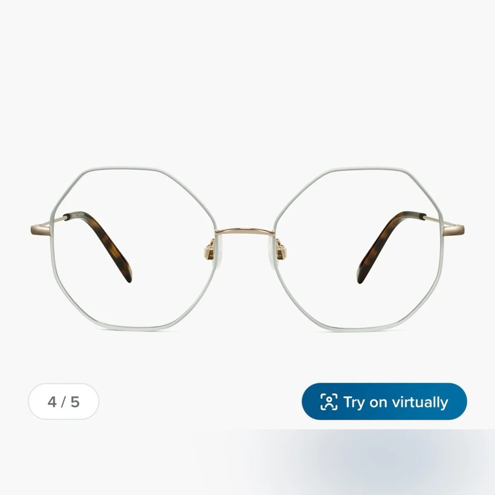 Warby Parker lightweight octagonal