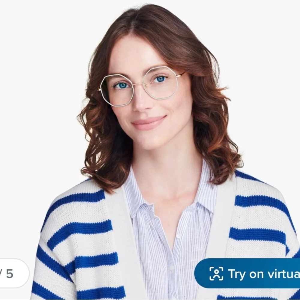 Warby Parker lightweight octagonal