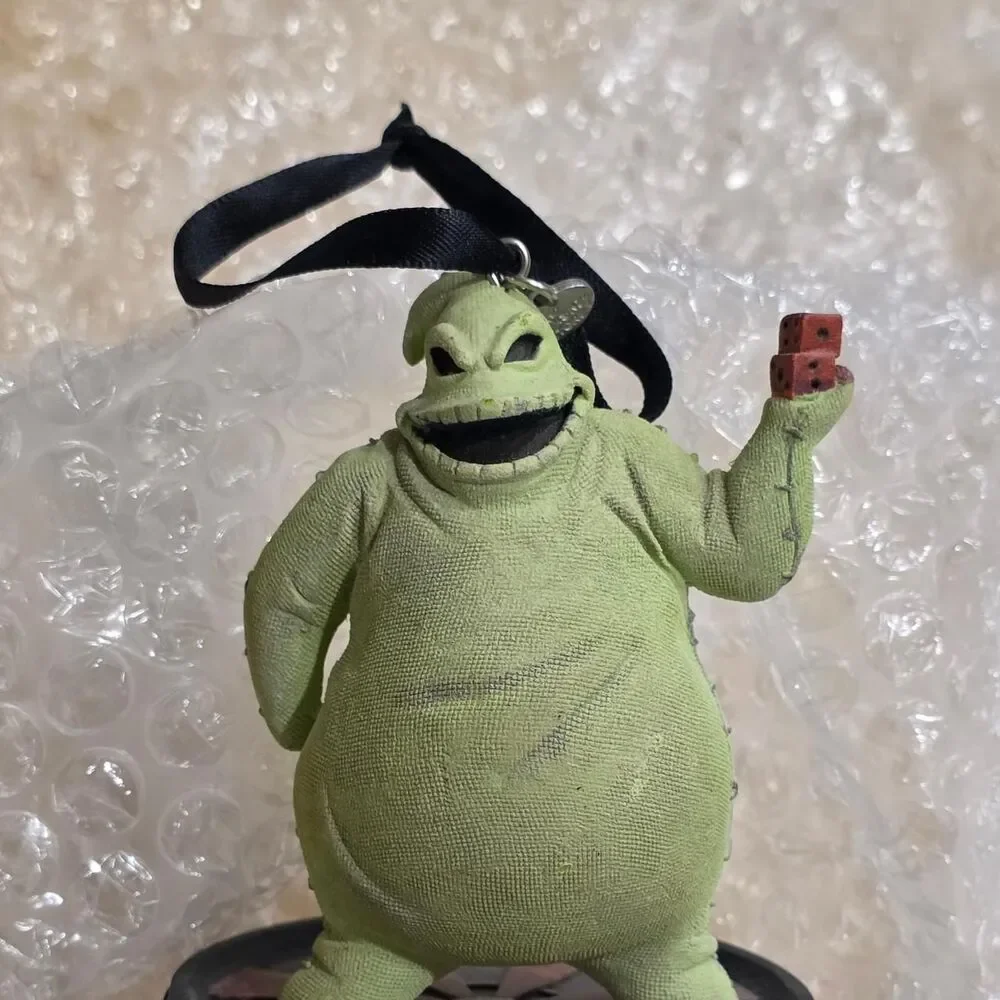 Disney Store Oogie Boogie Dice Glow in the Dark Sketchbook Ornament 2017