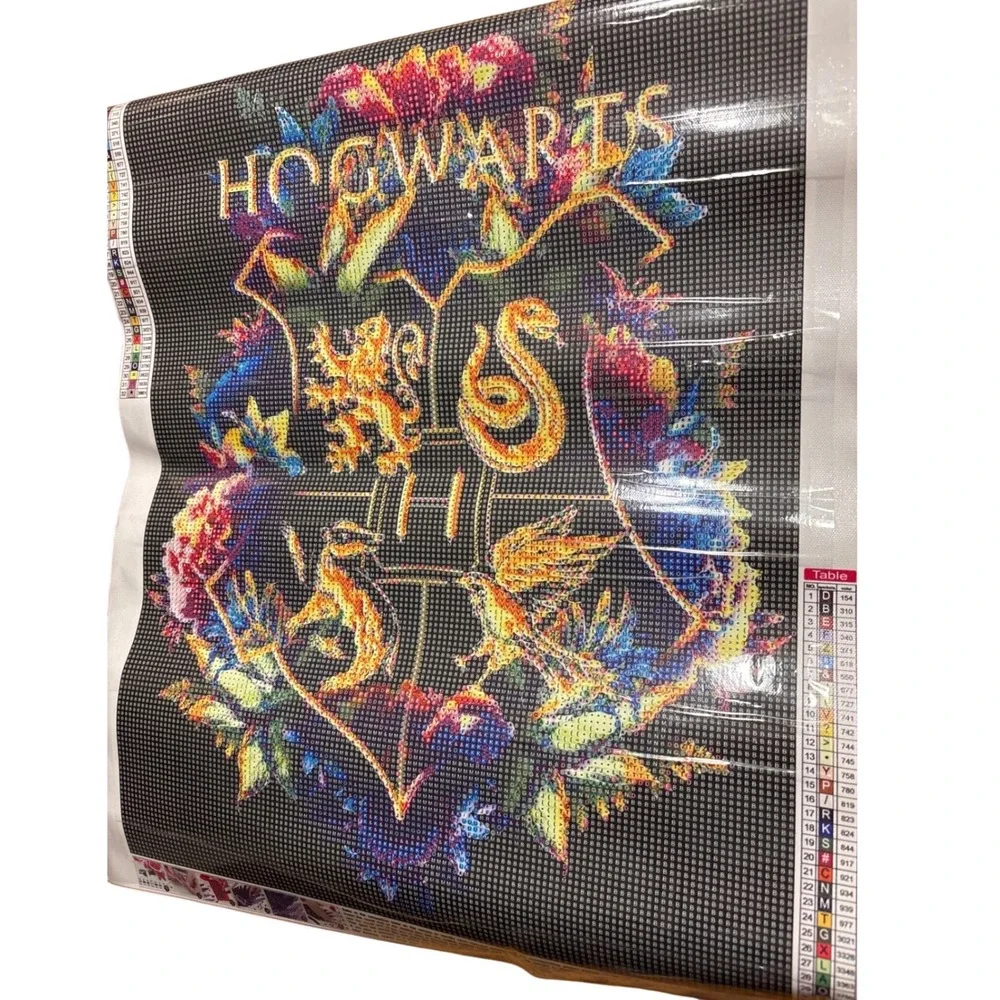 Harry Potter‎ Hogwarts Crest Diamond Painting Kit DIY 40x50cm XG330