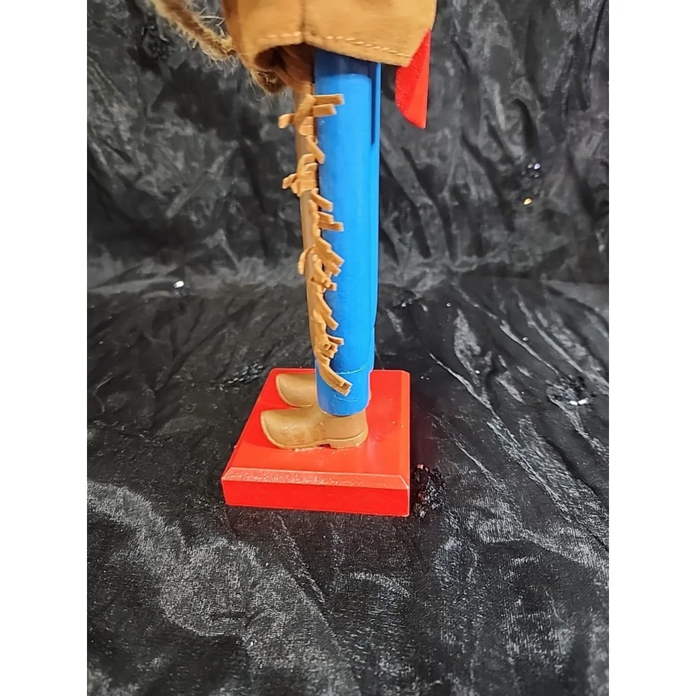 nut cracker of the west ,cowboy with his rope