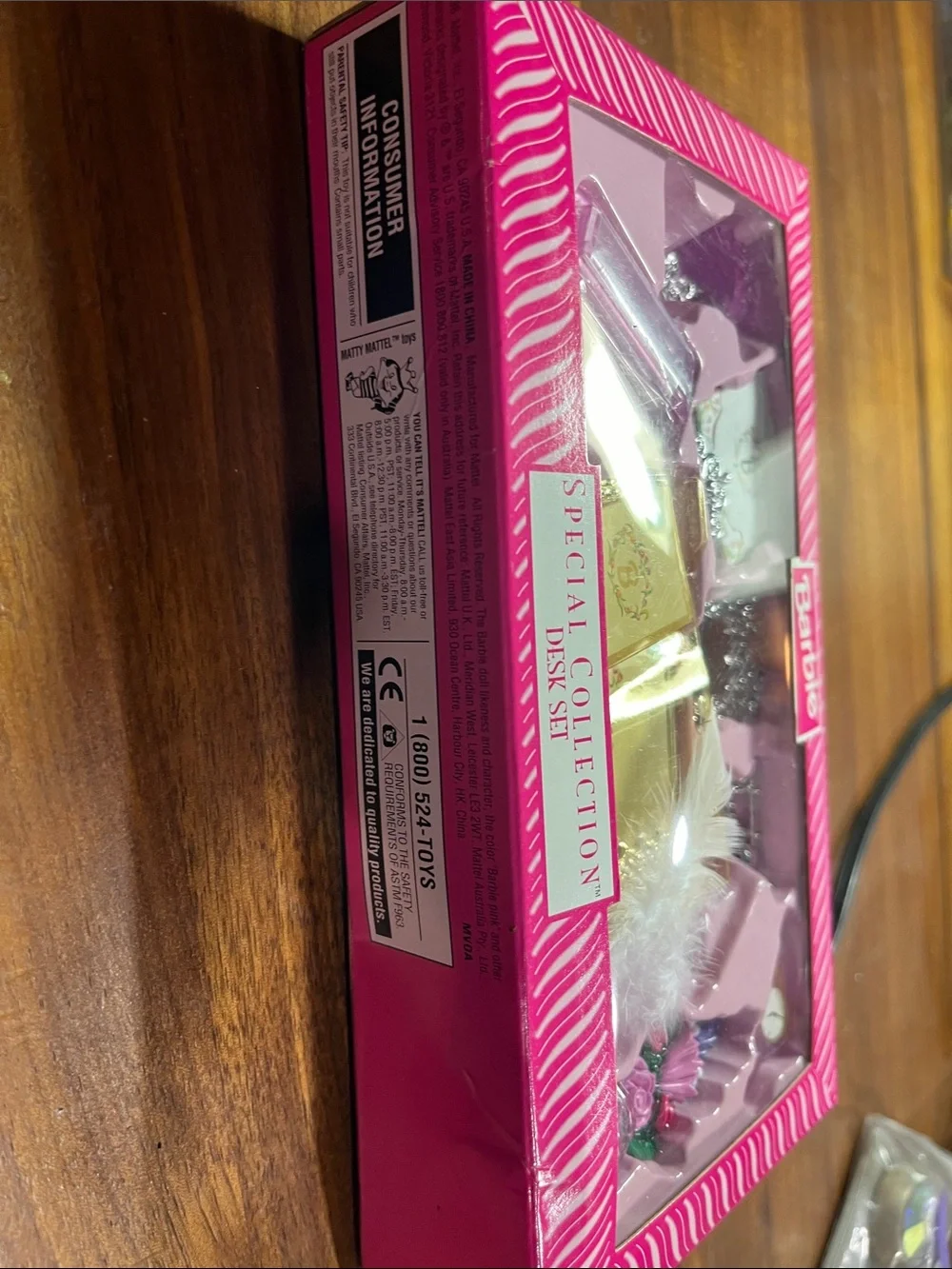 Barbie miniature desk