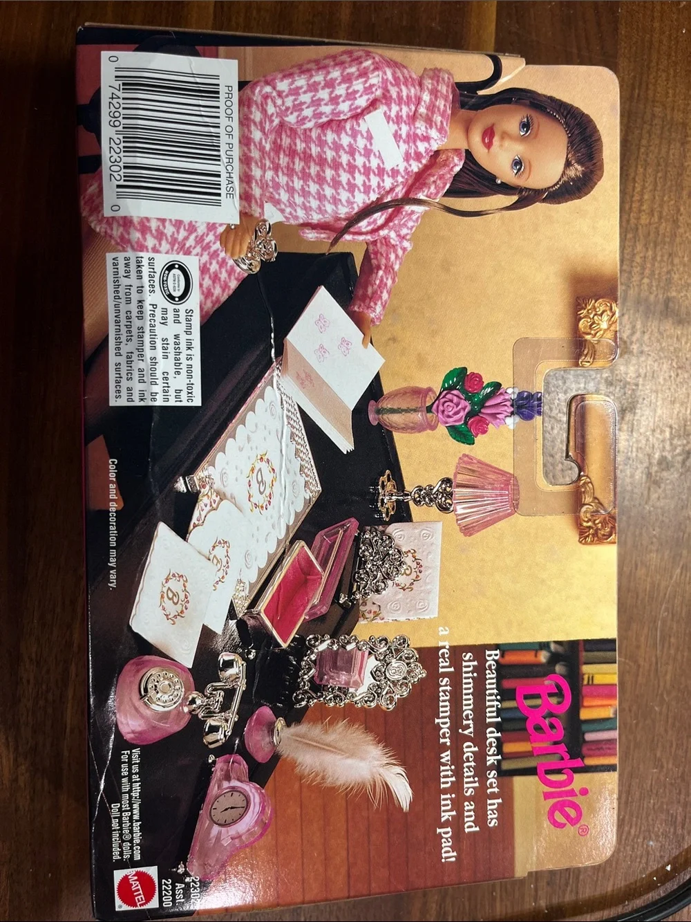 Barbie miniature desk