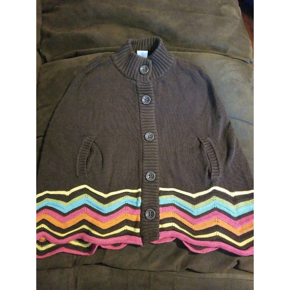 Gymboree woodland friends poncho 5 6 S‎