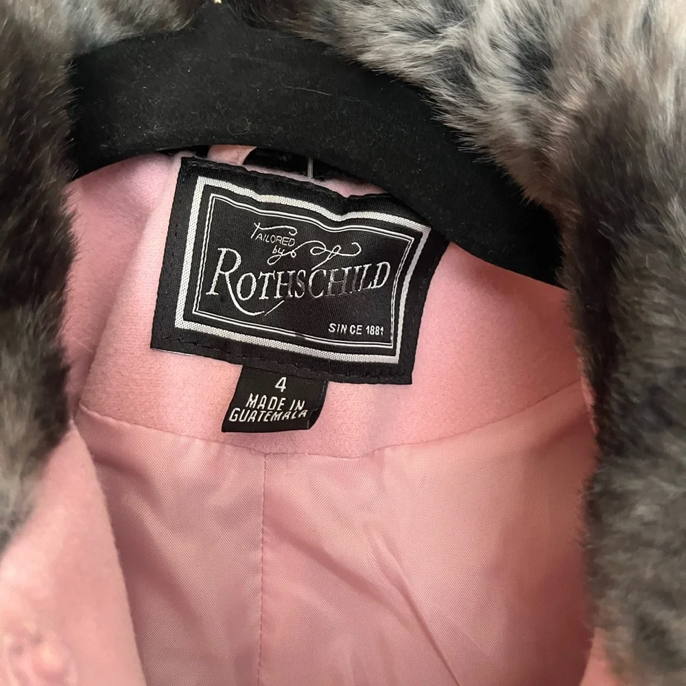 Rothschild pink size faux