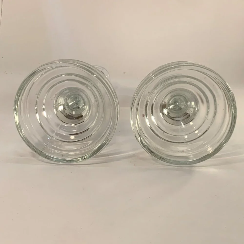 Homco ribbed clear