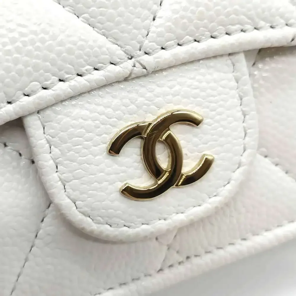 CHANEL white caviar