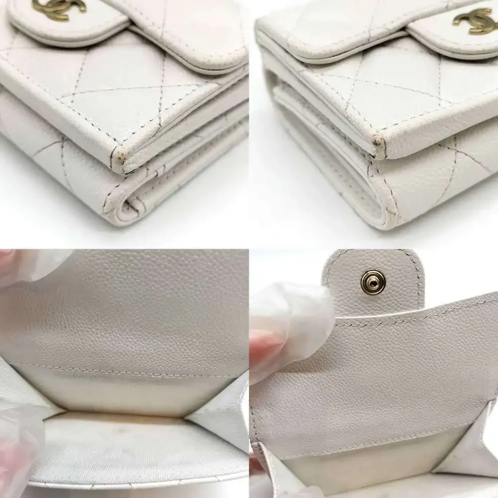 CHANEL white caviar