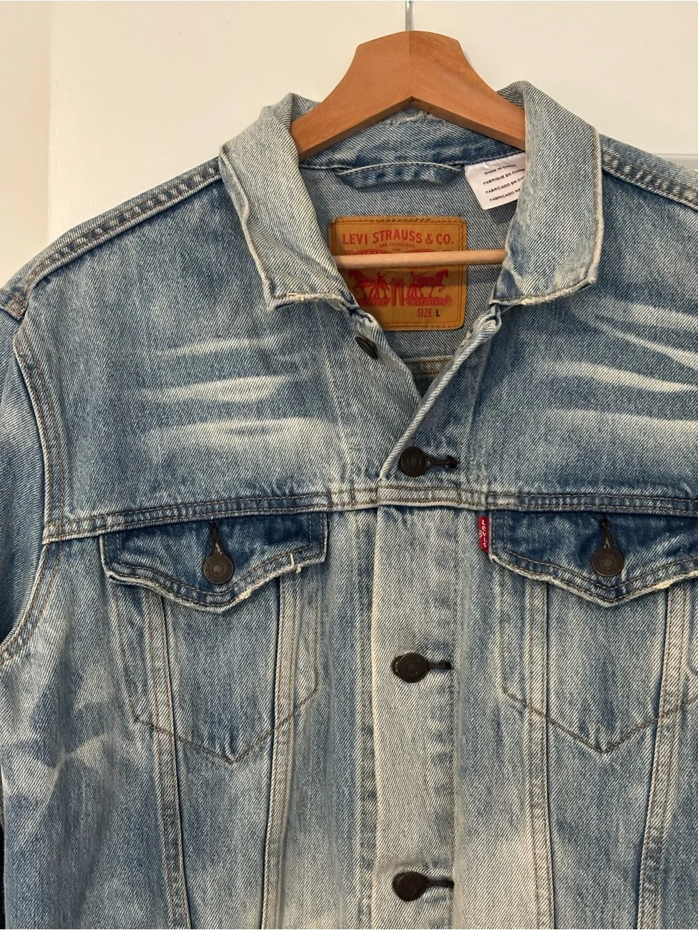 Levis levi denim