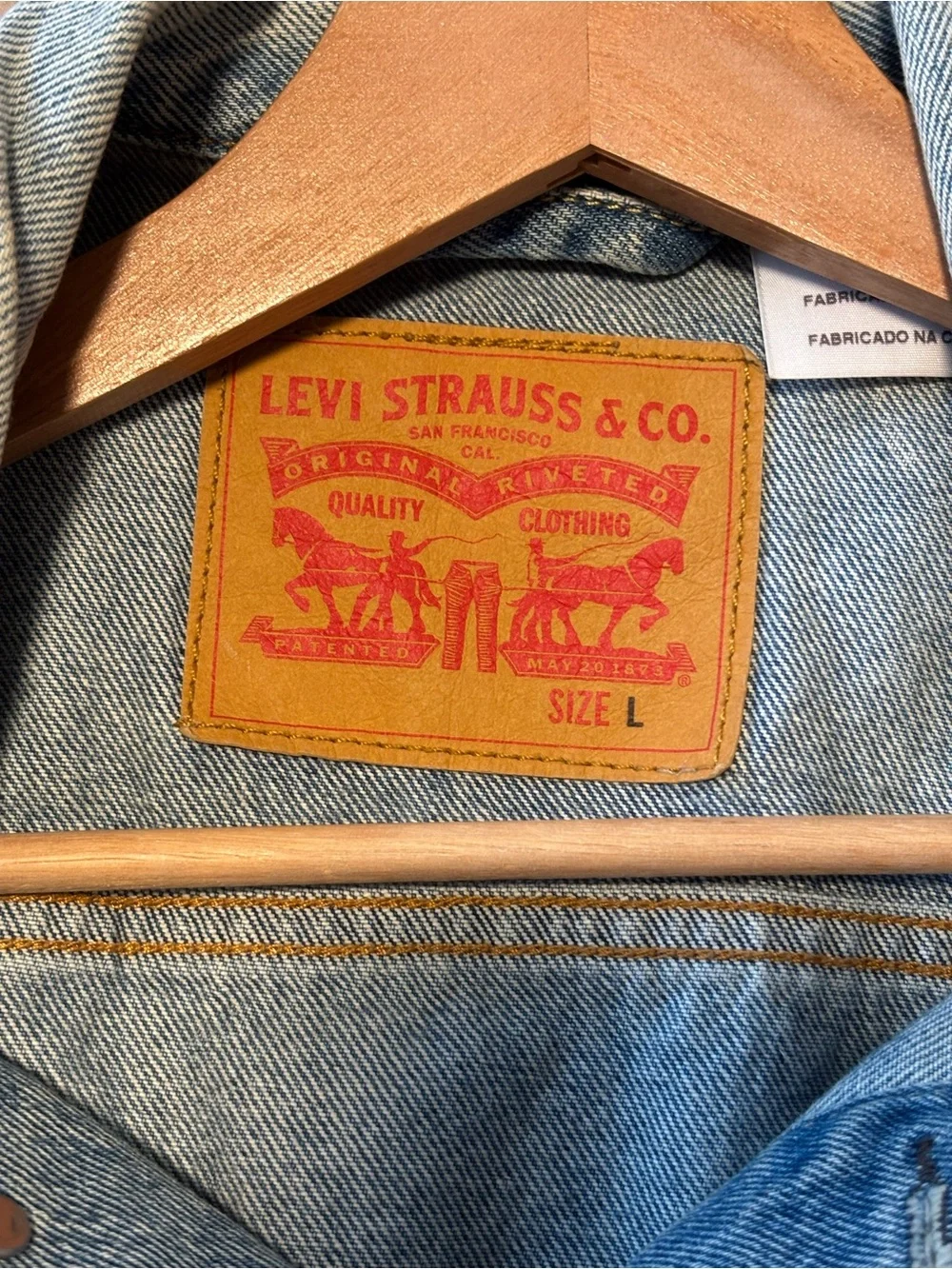 Levis levi denim