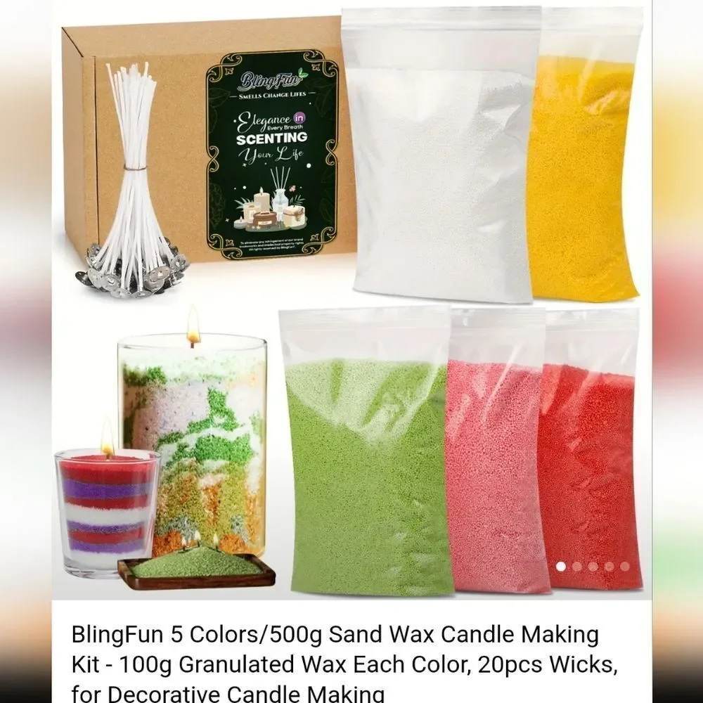 Sand Wax Candle making Kit