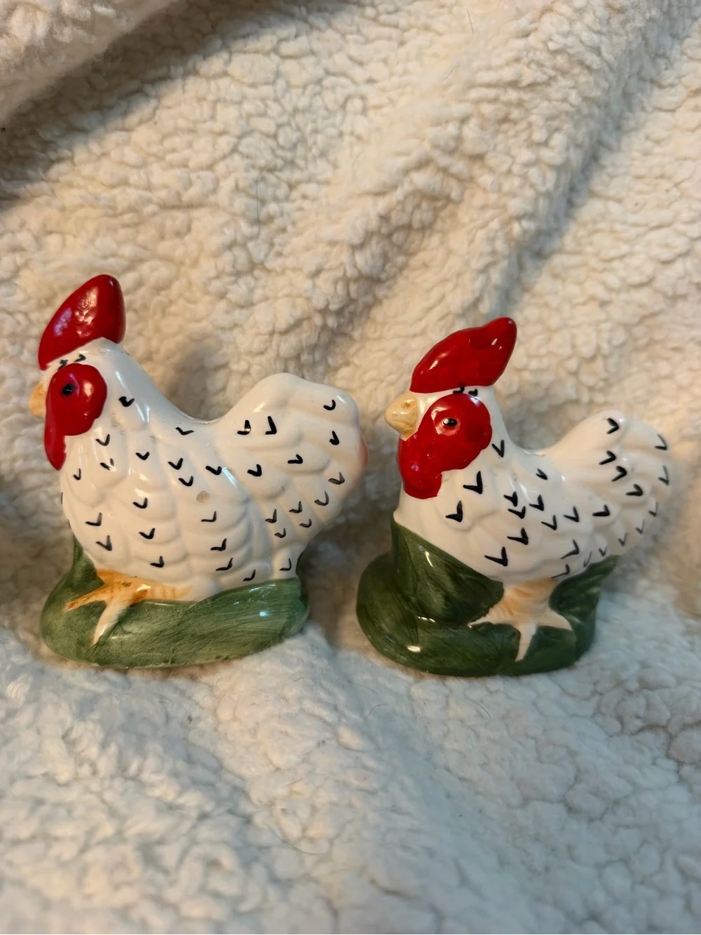 Vintage painted wattles