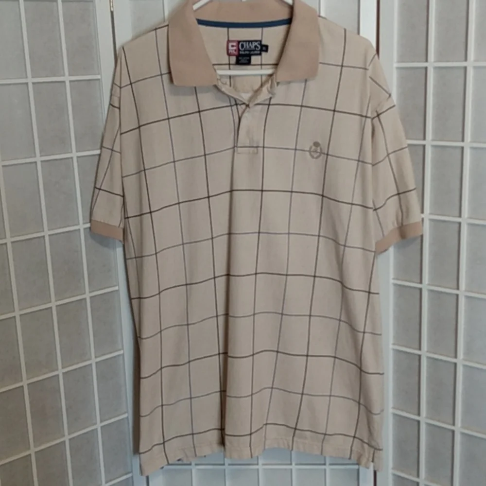 Ralph Lauren checkerboard pattern
