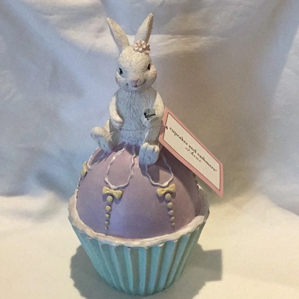 cupcakes and cashmere Easter bunny cupcake