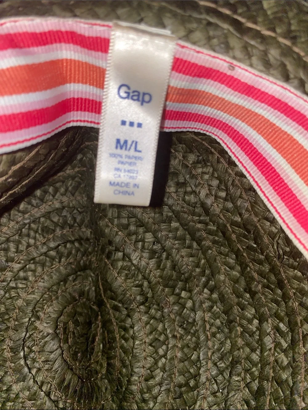 GAP braided straw