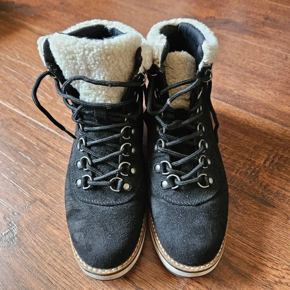 White Mountain Cozy Faux Shearling Booties