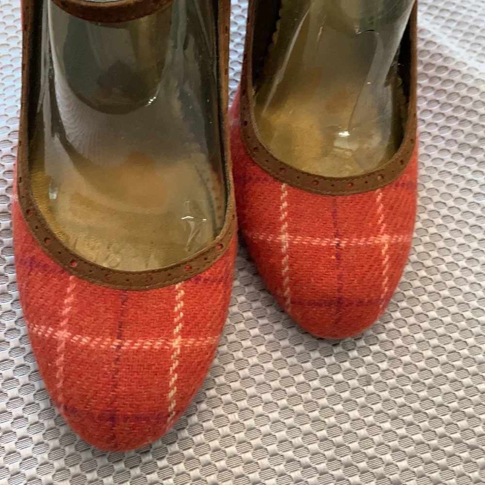J. Crew worn beautiful orange