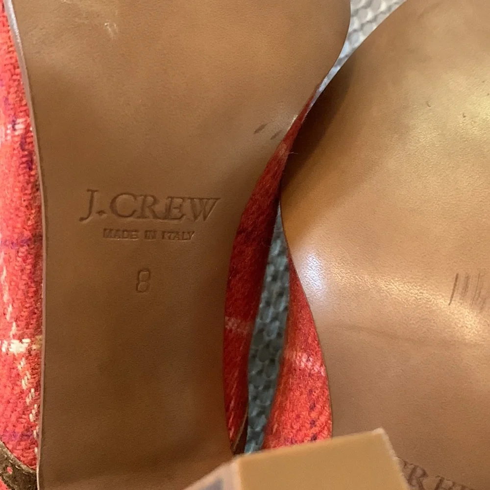 J. Crew burnt photo orange