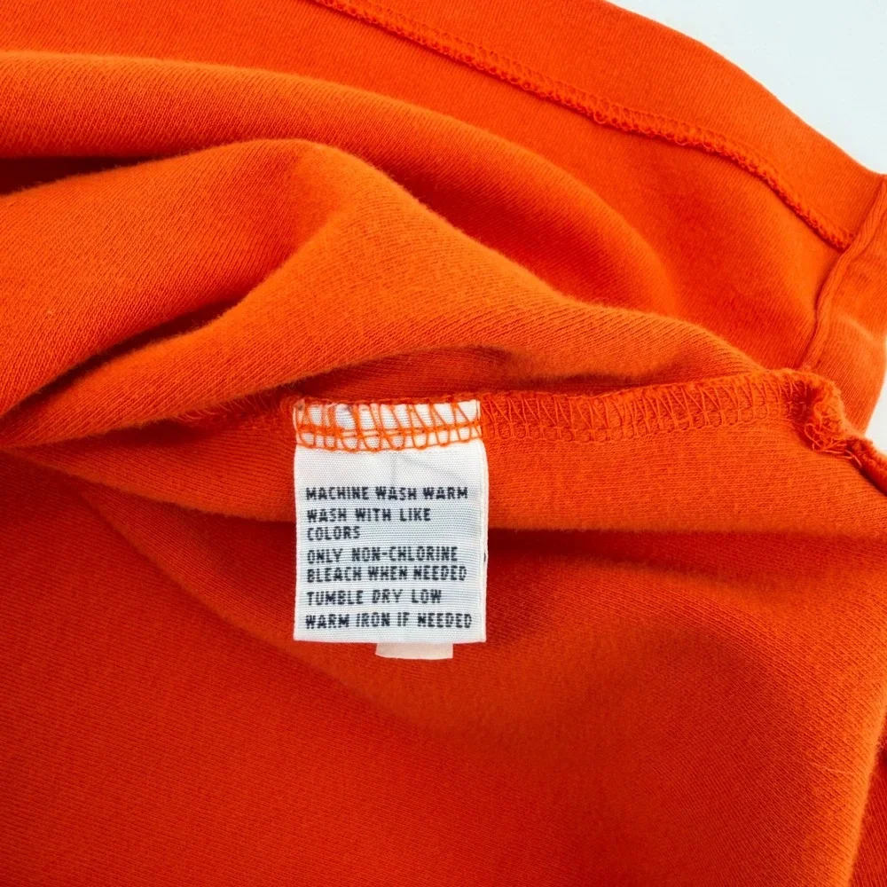 Polo Ralph Lauren Classic Fit Short Sleeve Polo Shirt Orange Green Pony Mens‎ M
