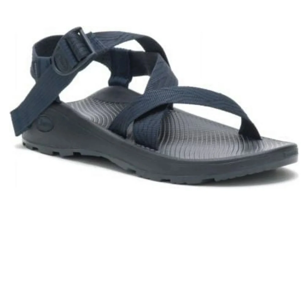 NWB Men's Z/Cloud Adjustable Strap Cushioned Sandal Serpent Navy‎ Size 12 Mens