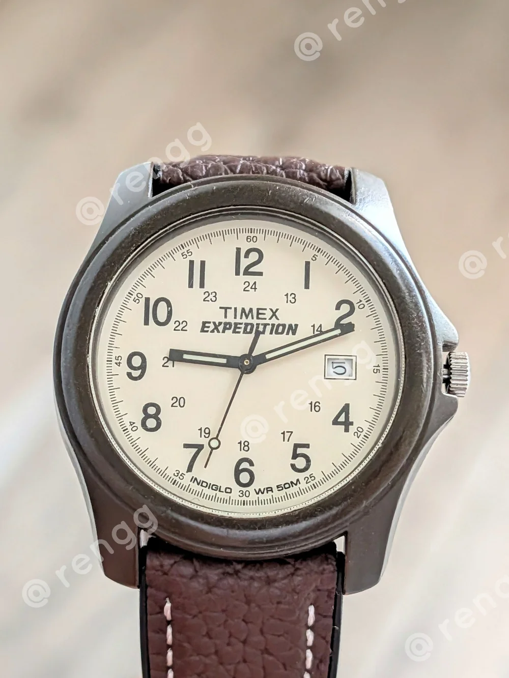 Timex clear turquoise