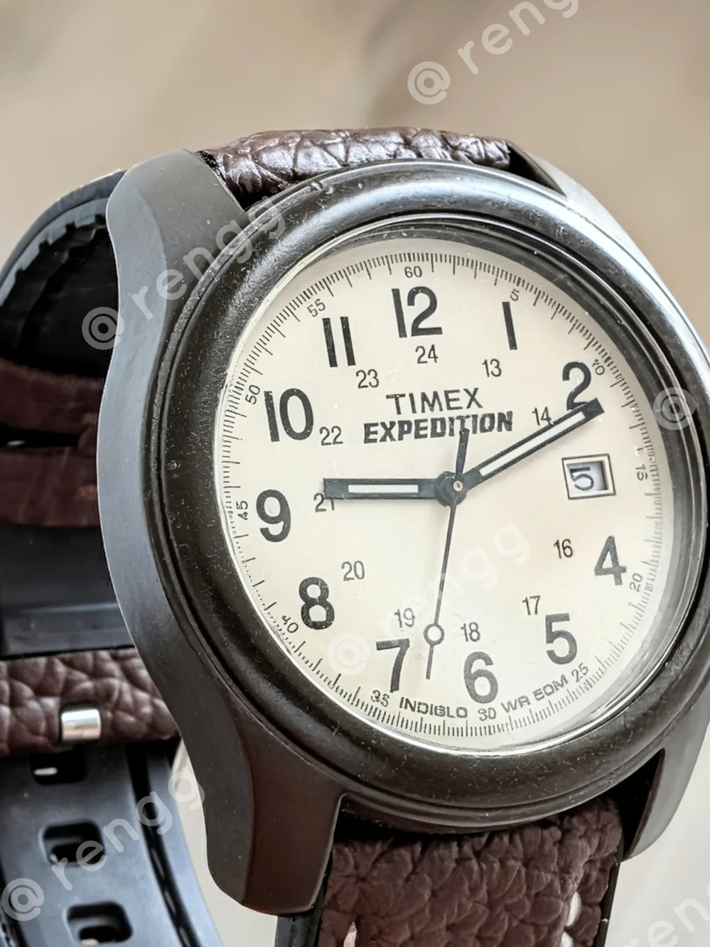 Timex clear turquoise