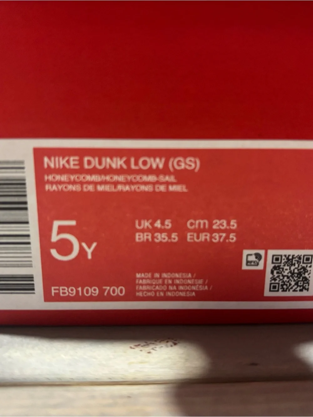 Nike close up