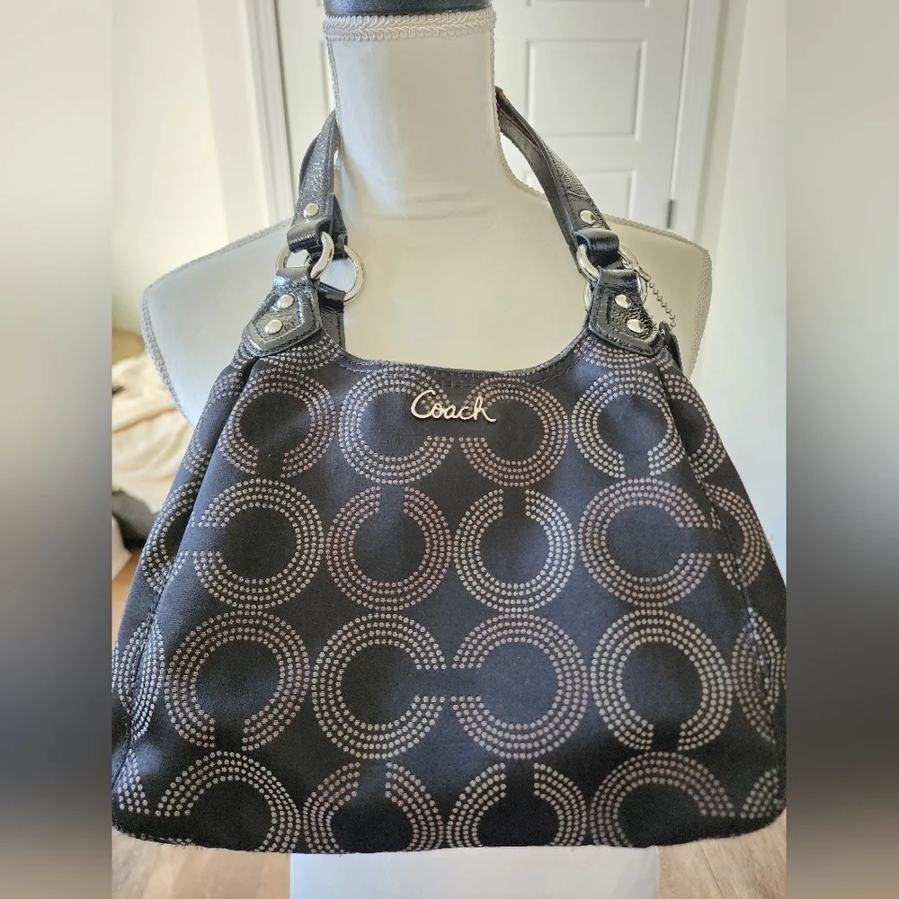 Preowned Coach‎ satchel Black