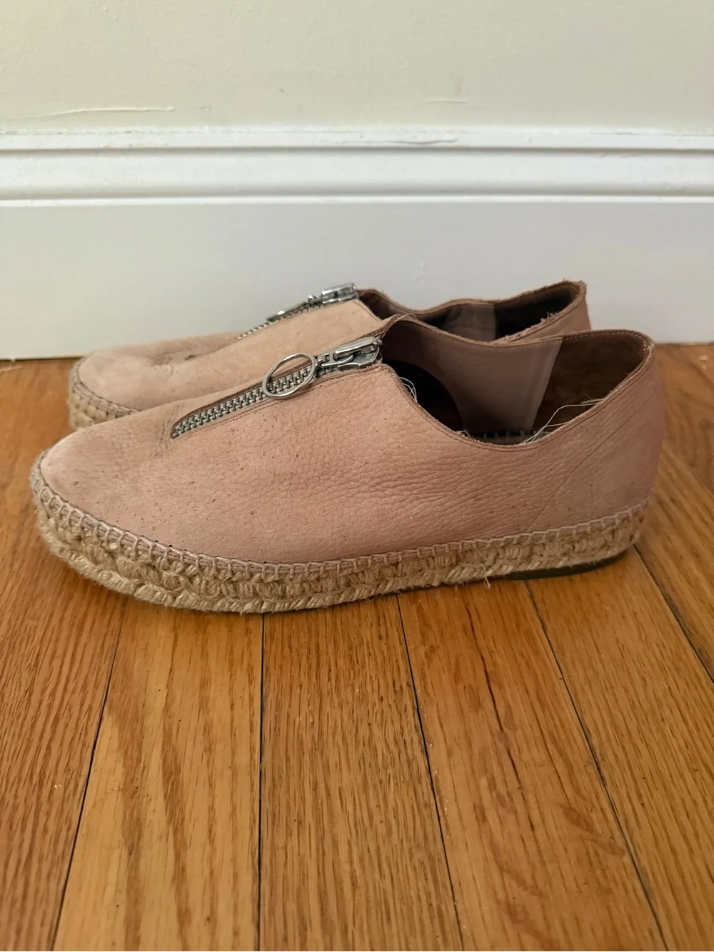 Alexander Wang blush suede