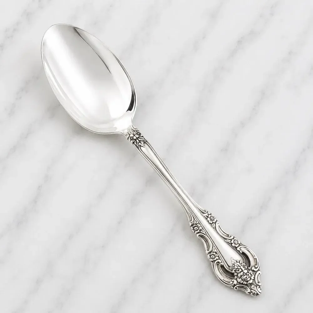 8 x Oneida SILVER ARTISTRY Teaspoons Silverplate Silverware Flatware Rococo