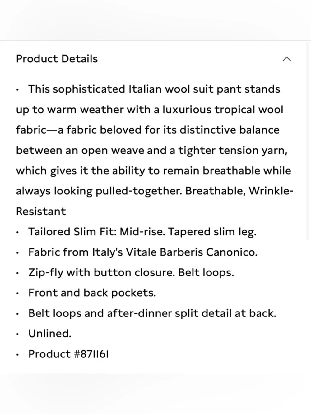 NWT Banana Republic Signature Italian Rustico Charcoal Pant Sz 31 x 32 (#871161)