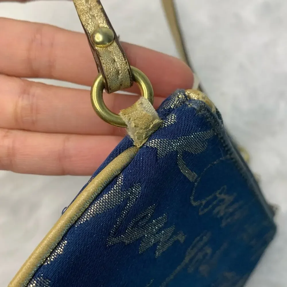 Coach blue description heart
