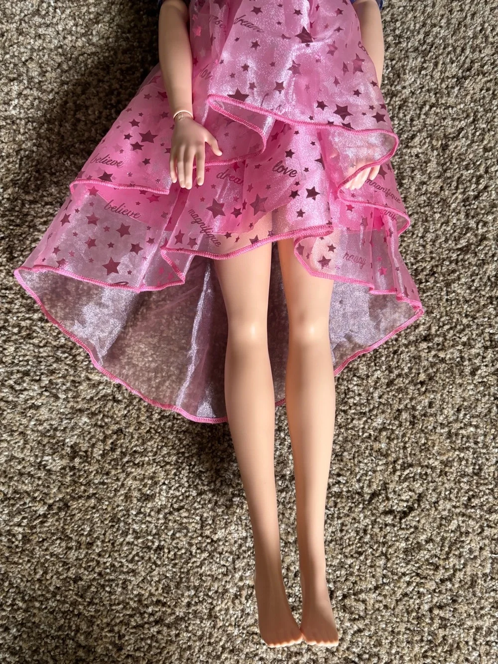 Barbie doll wearing
