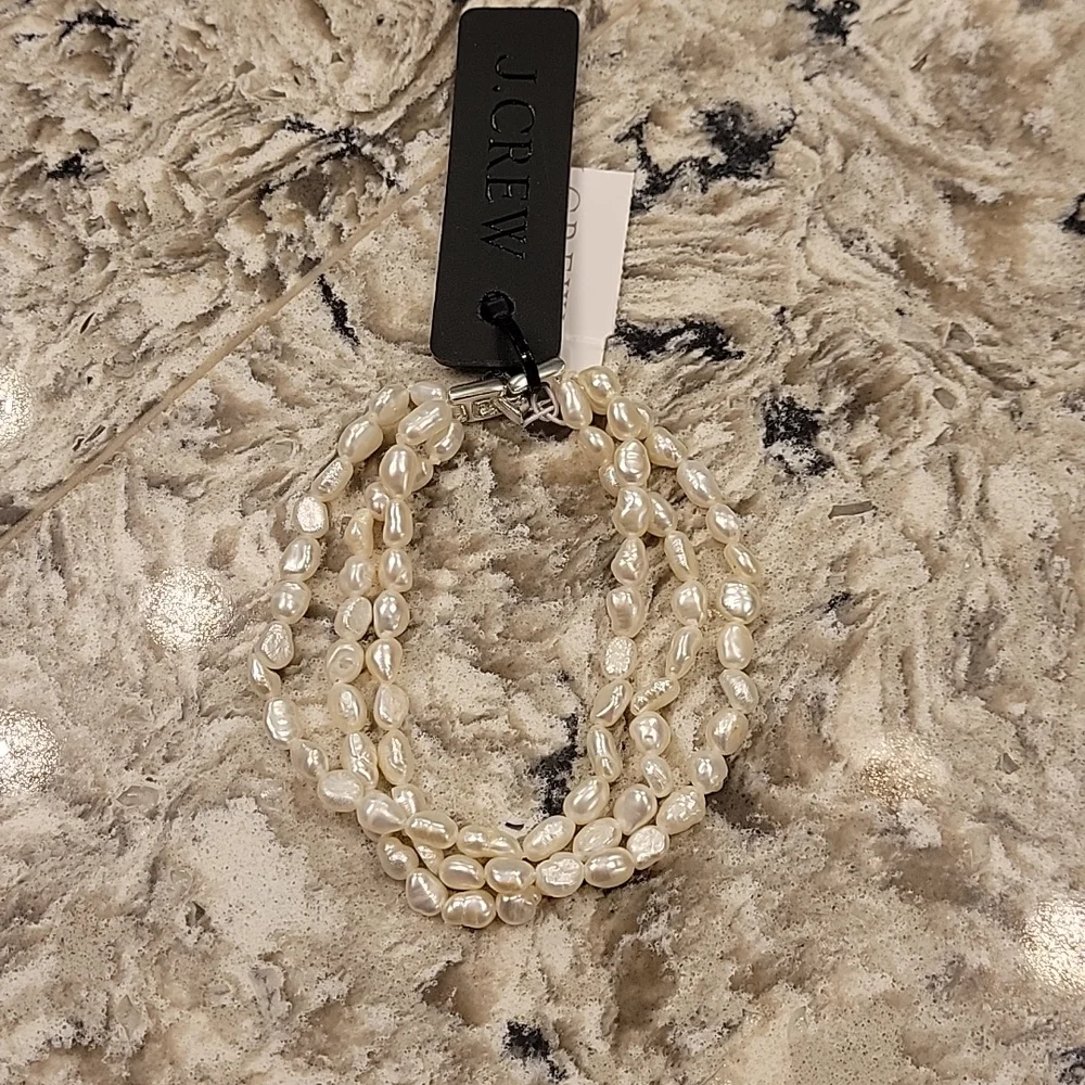 J. Crew zinc when bracelet