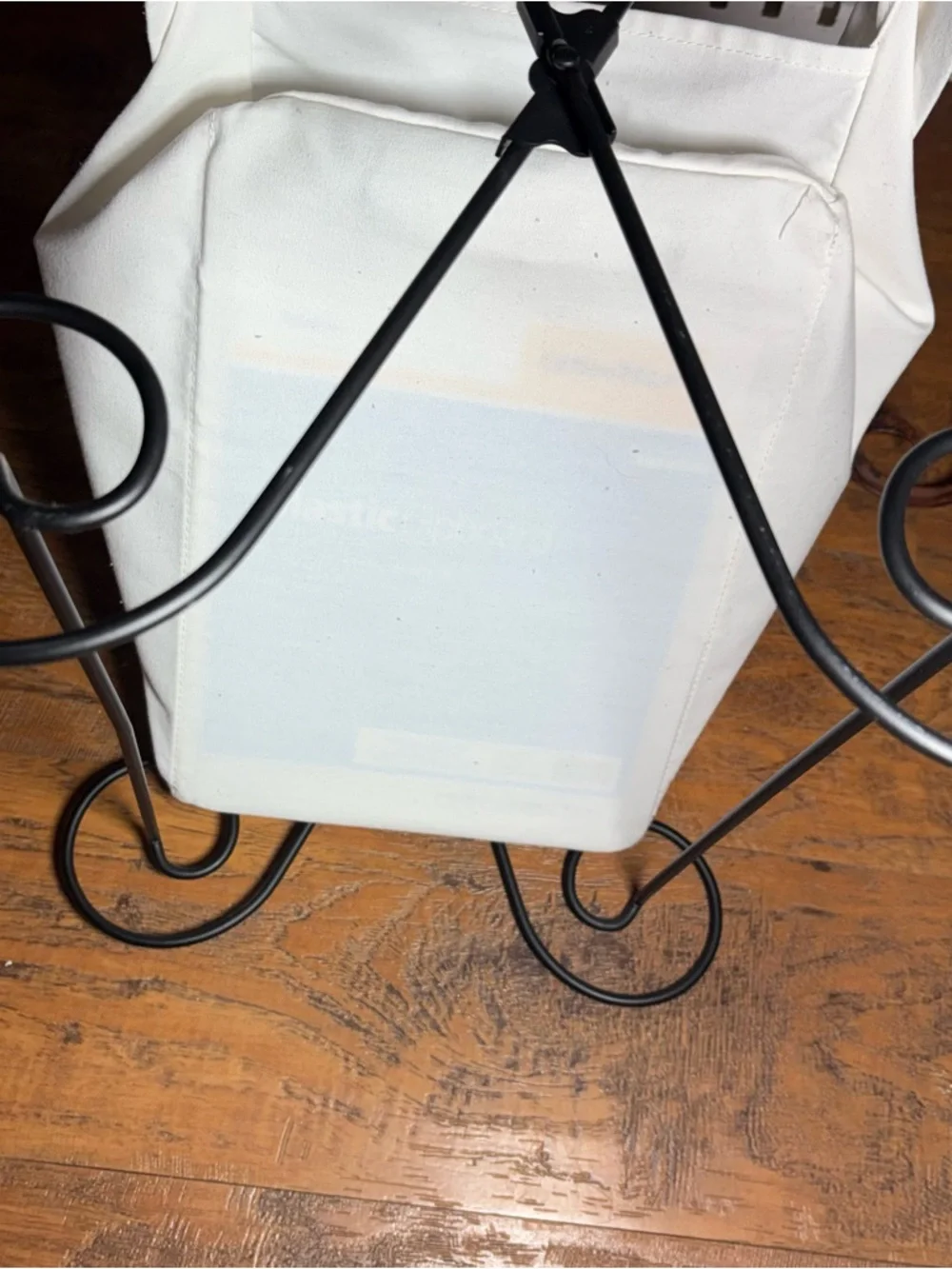 Ikea Allamala Magazine Rack IKEA STORAGE organizer White Cotton and wrought iron