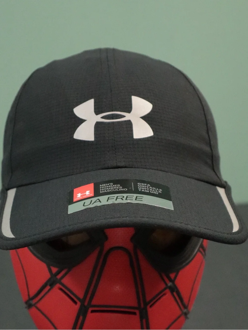 Under Armour Shadow Cap 4.0 Running Hat Mens Black OSFA Adjustable 1278207