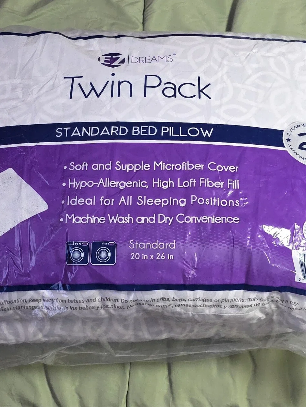 EZ Dreams standard bed