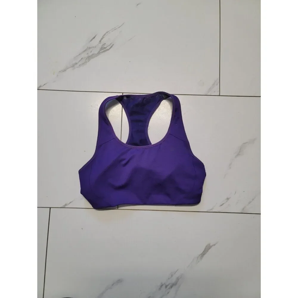 ~ womens purple nike sports bra - size small